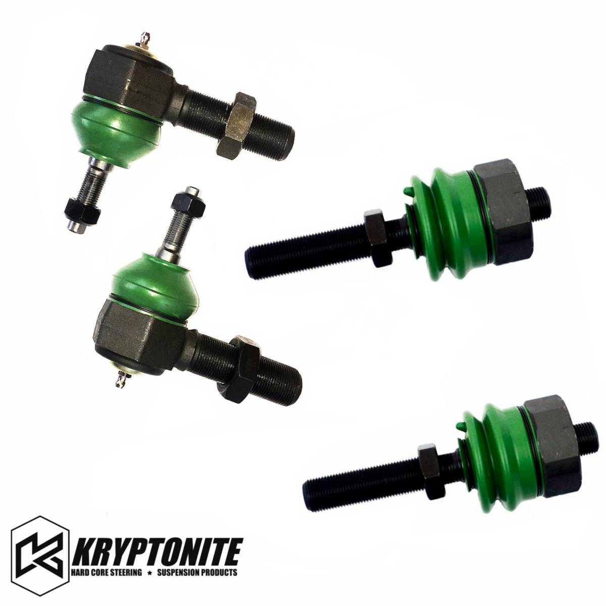 Image of Kryptonite Tie Rod Rebuild Kit 99-10 Chevy/GMC 1500HD/2500HD/3500HD With Kryptonite Tie Rods & Stock Center Link