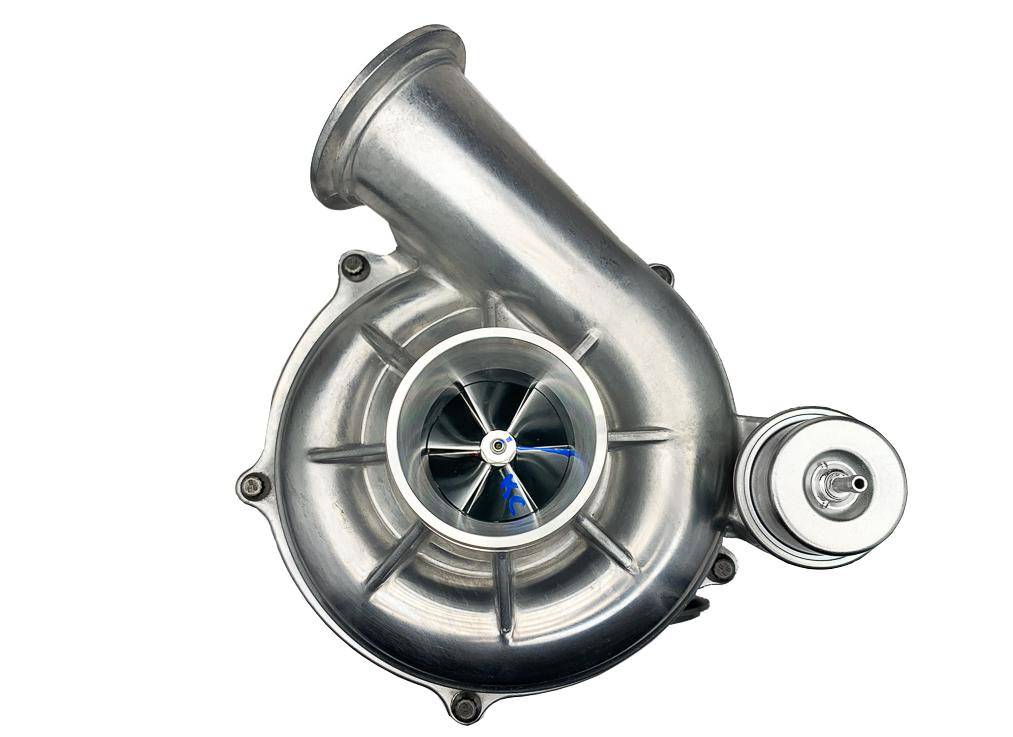 Image of KC Turbos Stock Plus Billet Turbo w/ .84 A/R Housing For 99.5-03 7.3 Powerstroke