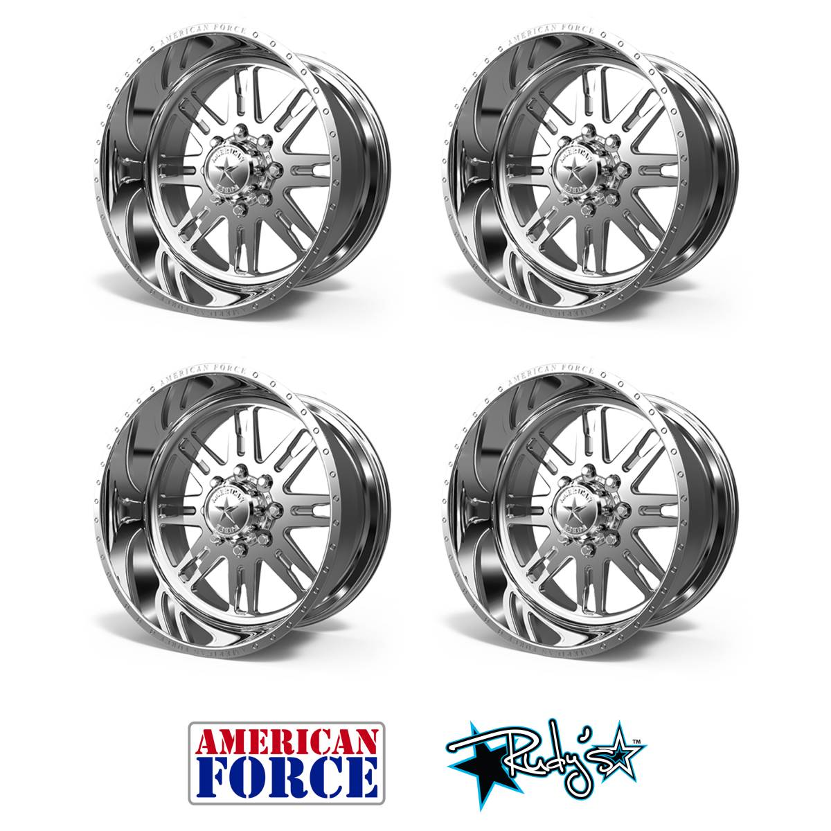 (4) American Force SS8 Bishop Wheels – Rudy's Performance Parts