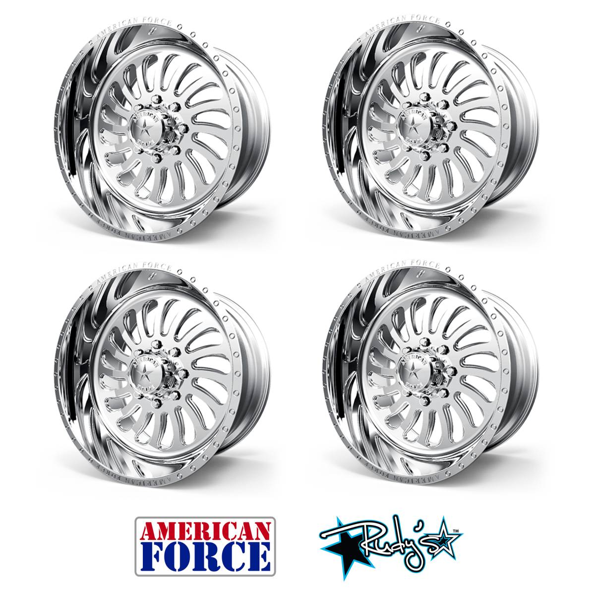 (4) American Force SS8 Flex Wheels – Rudy's Performance Parts