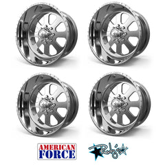 (4) American Force SS8 Recon Wheels