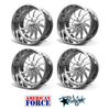 (4) American Force SS8 Spirit Wheels