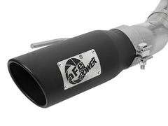 Image of aFe Power MACH Force-XP 3" to 3.5" 304 Stainless Steel Cat-Back Exhaust System w/ Black Tips For 17-19 F-150 Raptor