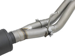 Image of aFe Power MACH Force-XP 3" to 3.5" 304 Stainless Steel Cat-Back Exhaust System w/ Black Tips For 17-19 F-150 Raptor