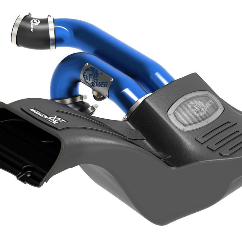 Image of aFe Power Momentum XP 'Alpha Raptor' Cold Air Intake System - Blue For 17-19 F-150 Raptor