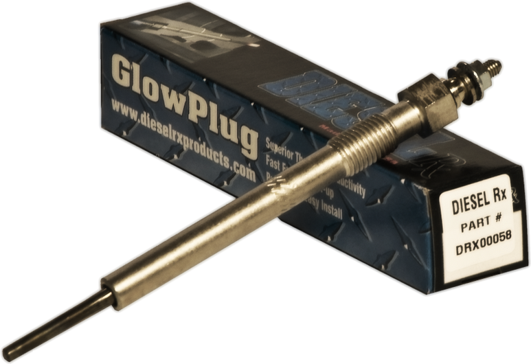 Image of DieselRx DRX00058 Glow Plug, Dual Coil, Self Regulating - 2001-2005 Chevy/GMC 6.6L