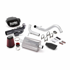 Image of Banks Power Stinger Bundle Power System No AutoMind W/Single Exit Exhaust Black Tip 12-18 Jeep 3.6L Wrangler JK All 2 Door