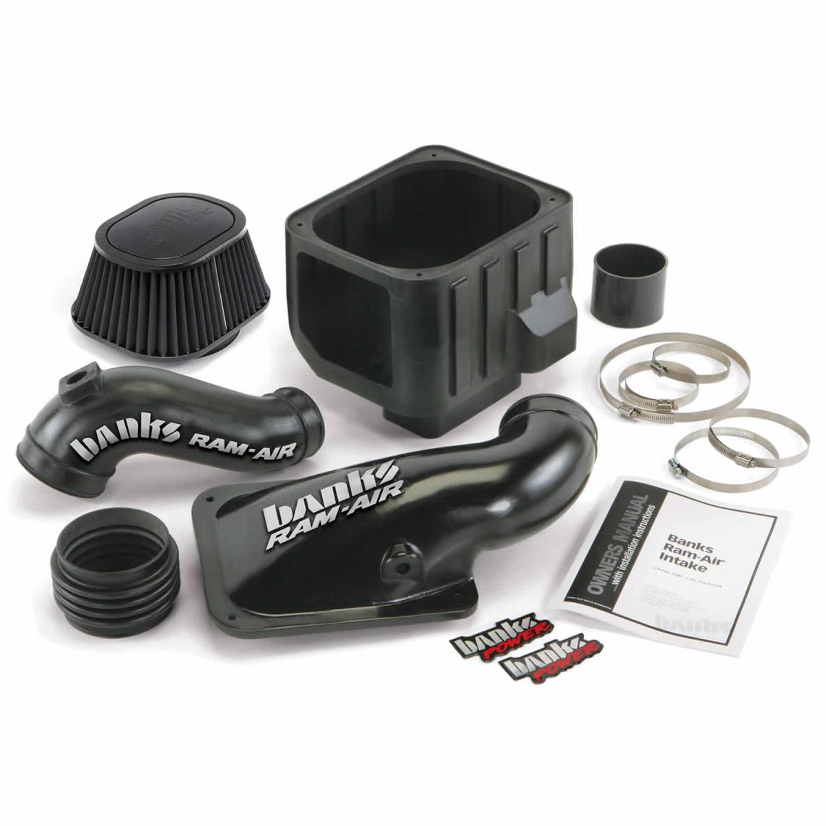 Image of Banks Power Ram-Air Cold-Air Intake System Dry Filter 01-04 Chevy/GMC 6.6L LB7