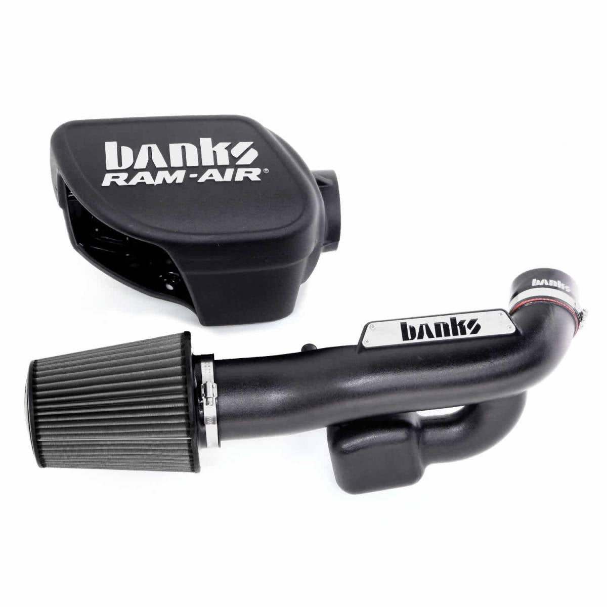 Image of Banks Power Ram-Air Cold-Air Intake System Dry Filter 2012-18 Jeep 3.6L Wrangler JK