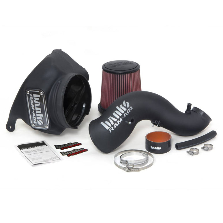 Image of Banks Power Ram-Air Cold-Air Intake System Oiled Filter For 13-18 6.7L Cummins