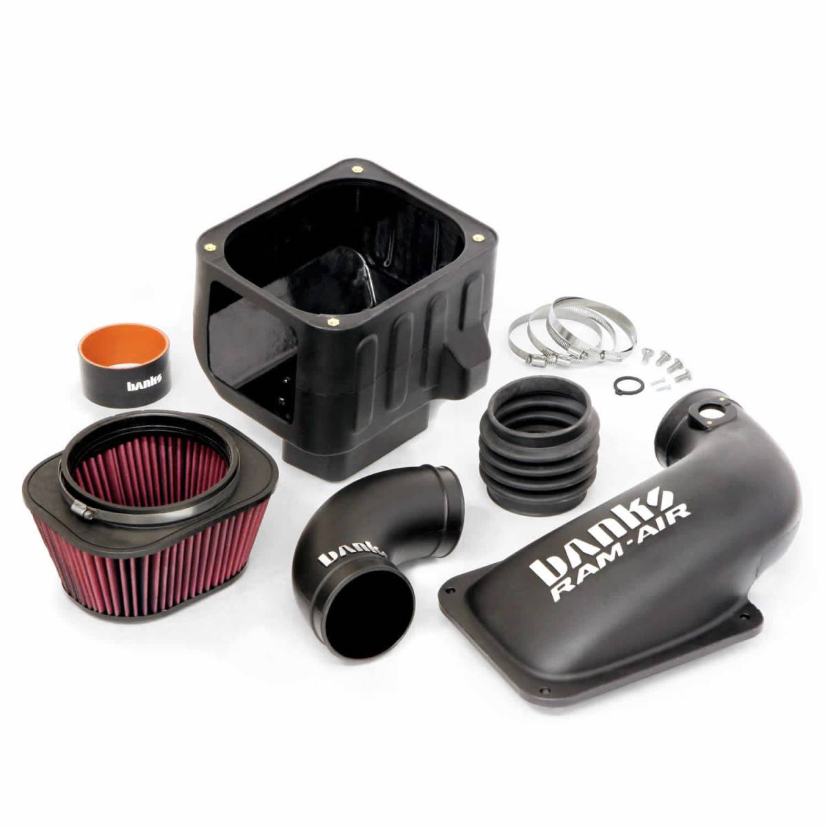 Image of Banks Power Ram-Air Cold-Air Intake System Oiled Filter 13-14 Chevy/GMC 6.6L LML