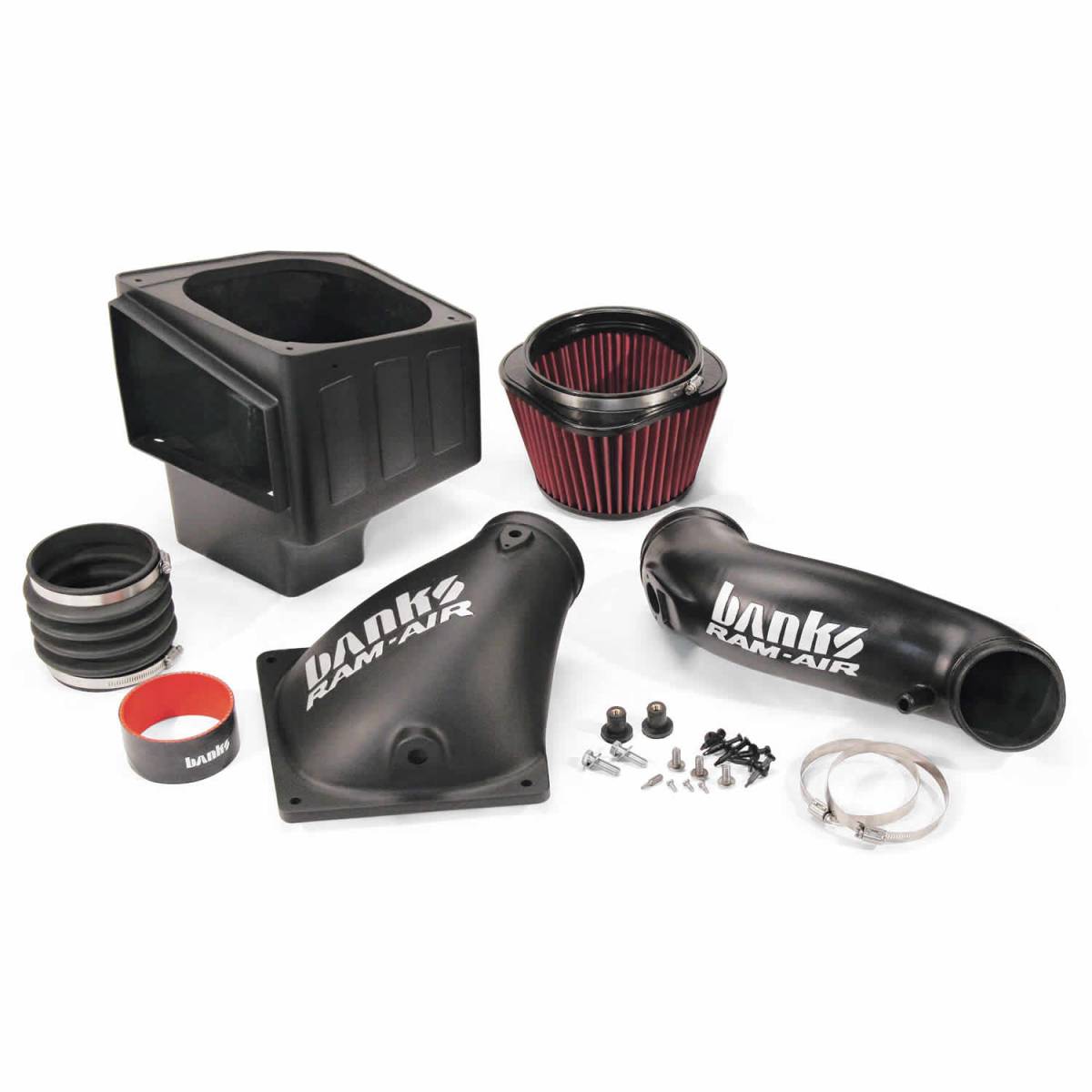 Image of Banks Power Ram-Air Cold-Air Intake System With Oiled Filter For 10-12 6.7L Cummins