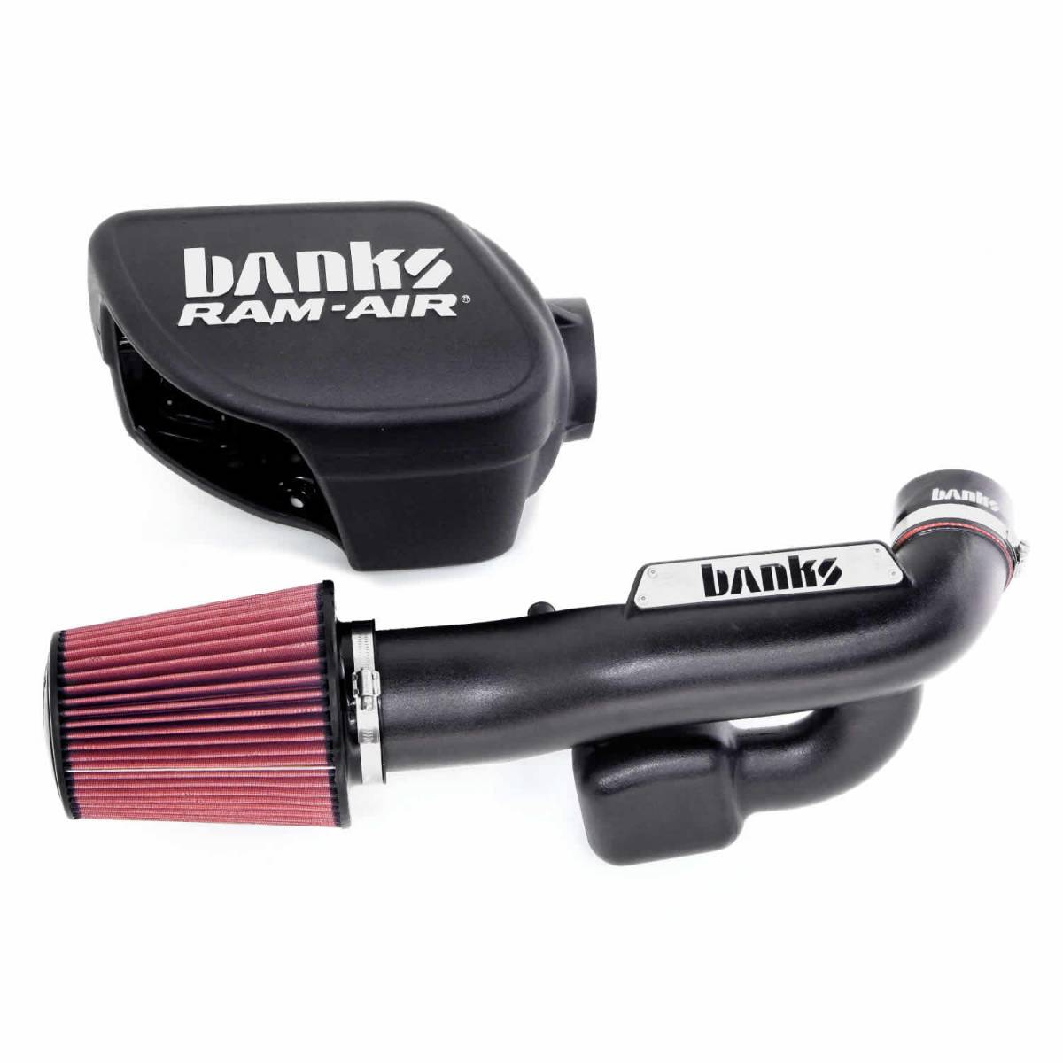 Image of Banks Power Ram-Air Cold-Air Intake System With Oiled Filter For 12-18 Jeep 3.6L Wrangler JK