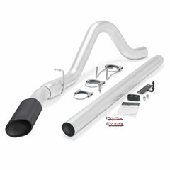 Image of Banks Power Monster Exhaust System Single Exit Black Tip 08-10 Ford 6.4L All Cab and Bed Lengths