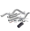 Image of Banks Power Monster Exhaust System Single Exit Black Round Tip 06-07 Chevy 6.6L CCLB