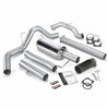 Image of Banks Power Monster Exhaust System Single Exit Black Round Tip 03-04 Dodge 5.9L CCLB Catalytic Converter