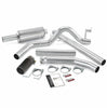 Image of Banks Power Monster Exhaust System Single Exit Black Round Tip 98-02 Dodge 5.9L Extended Cab
