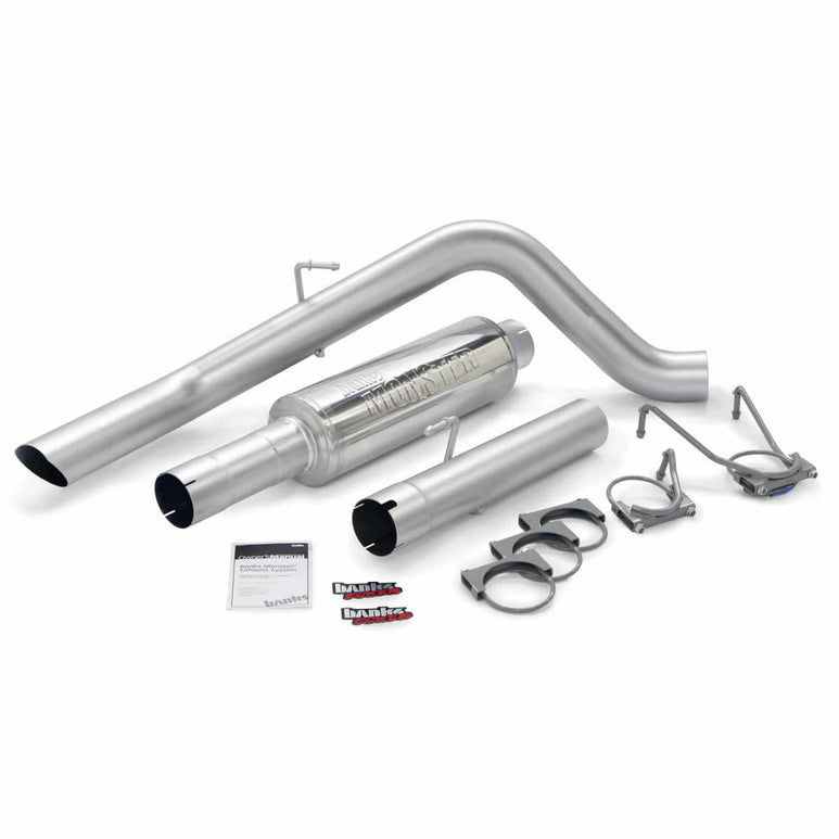 Image of Banks Power Monster Sport Exhaust System 03-04 Dodge 5.9L W/4 inch Catalytic Converter Outlet