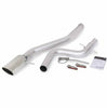 Image of Banks Power Monster Exhaust System Single Exit Chrome Tip 11-13 VW Volkswagen Jetta Sedan/Wagon-2.0L TDI