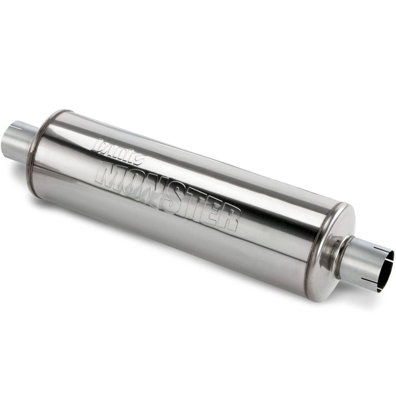 Image of Banks Power Stainless Steel Exhaust Muffler 3.5 Inch Inlet and Outlet 05-11 Ford 6.8/6.2L Truck Chevy 6.0-6.2L