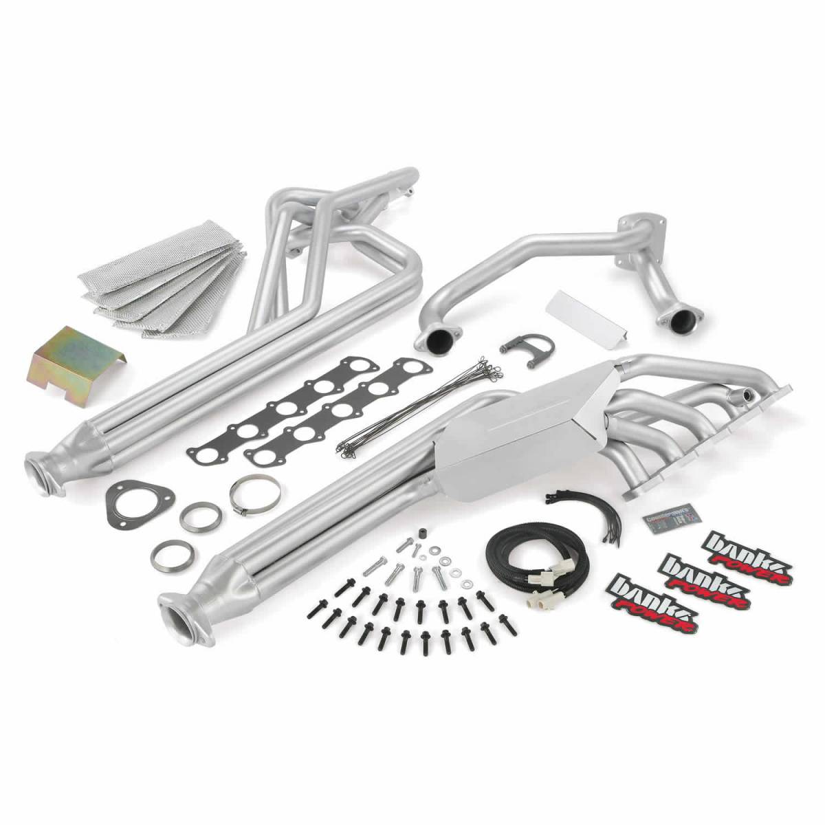 Image of Banks Power Torque Tube Exhaust Header System 11-15 Ford 6.8L Class-A Motorhome