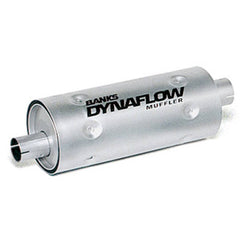 Image of Banks Power Stainless Steel Exhaust Muffler 3 Inch Inlet X 3.5 Inch Outlet W/Heatshield