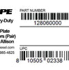 Image of PPE Heavy Duty PTO Side Plate Covers (Pair) For 01-10 6.6 Duramax