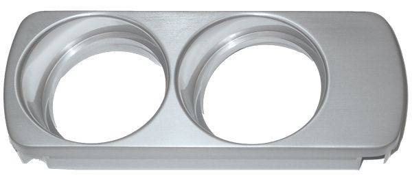 Image of PPE Overhead Gauge Mount - Polished Aluminum w/o Switches For 01-07 6.6 Duramax