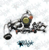 Image of Rudy's Upgraded 65.5mm Billet Turbocharger Retrofit Kit For 11-14 6.7 Powerstroke