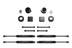 Image of Fabtech 3 Inch Coil Spacer Lift Kit With Stealth Shocks For 2020 Jeep Gladiator