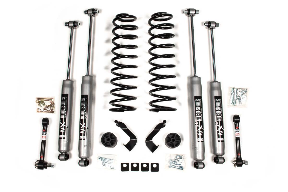 Image of BDS 2" Leveling Kit With NX2 Shocks For 2020 Jeep Gladiator JT