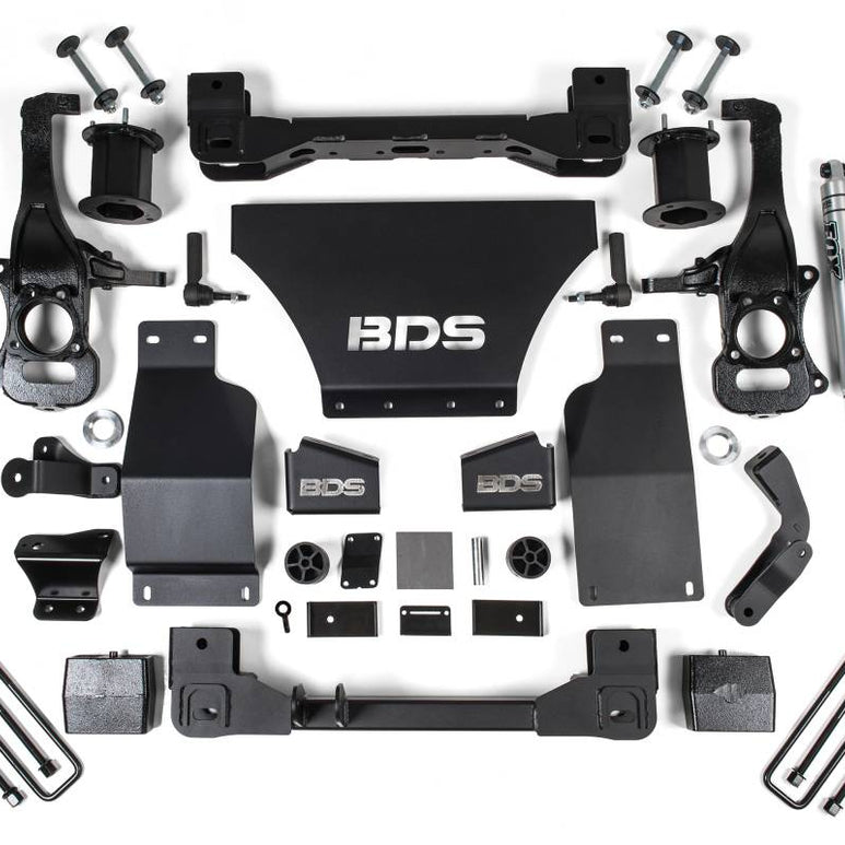 Image of BDS 6" Lift Kit With Fox 2.0 Series Shocks For 19-20 Chevy/GMC 1500 4WD Silverado & Sierra