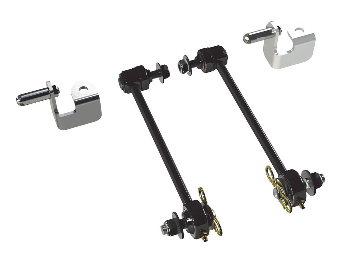 Image of TeraFlex 8.5" Front Sway Bar Quick Disconnect Kit For 07-18 Jeep Wrangler JK With 0-2.5" Lift