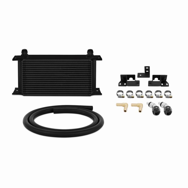 Image of Mishimoto Black Transmission Cooler Kit For 07-11 Jeep Wrangler JK 3.8L