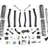 Image of BDS 4" Lift Kit With NX2 Shocks For 12-17 Jeep Wrangler JK 2 Door 4WD - Standard Or Rubicon
