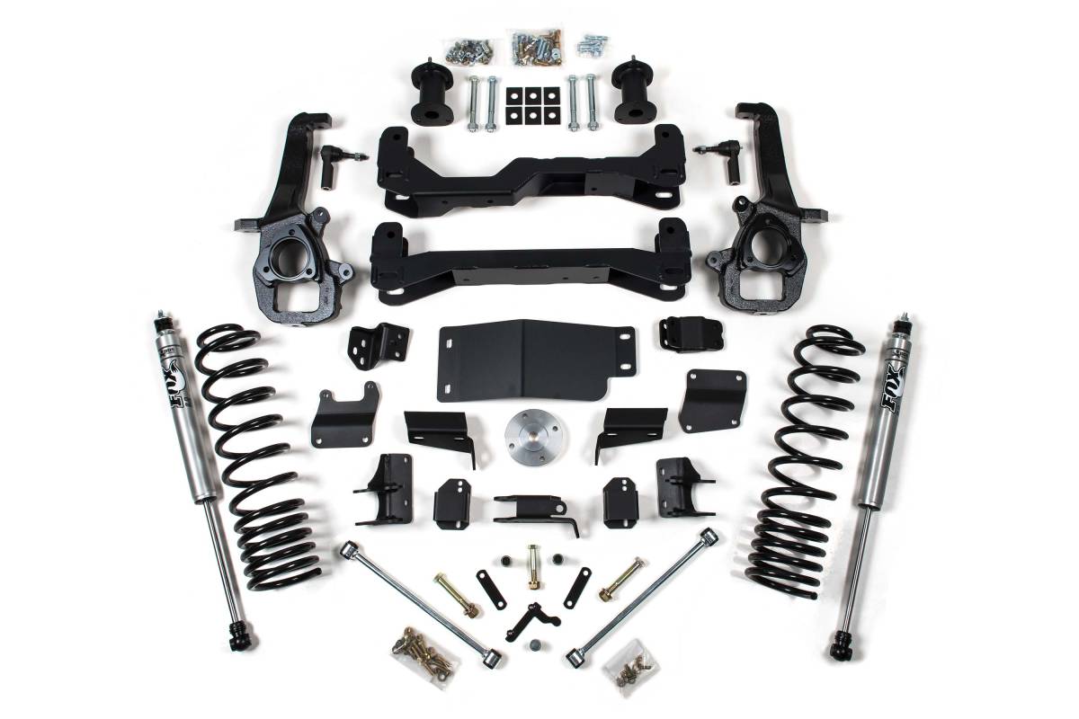 Image of BDS 4" Lift Kit With Fox 2.0 Series Shocks For 2019 Ram 1500 4WD With Standard Knuckles