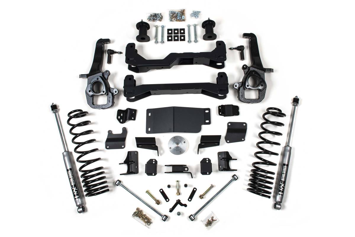 Image of BDS 4" Lift Kit With NX2 Shocks For 2019 Ram 1500 4WD With Large Hub Bore Knuckles