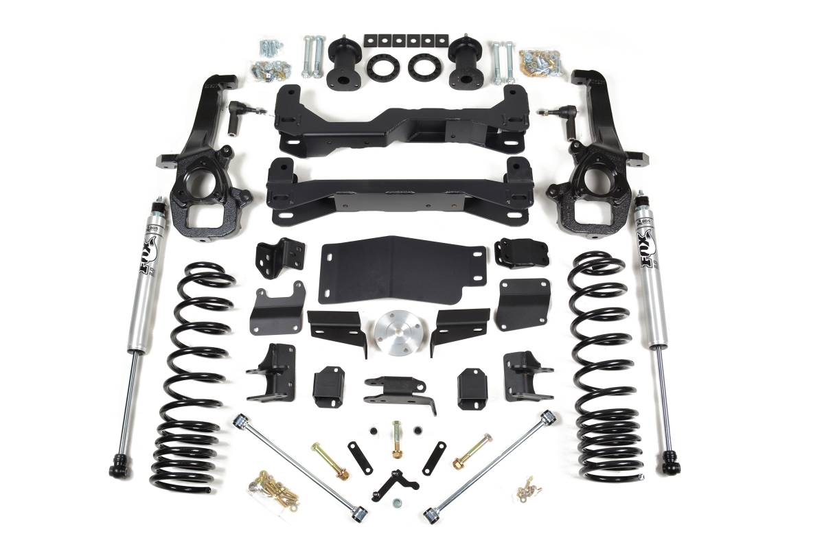 Image of BDS 6" Lift Kit With Fox 2.0 Series Shocks For 2019 Ram 1500 4WD With Large Hub Bore Knuckles