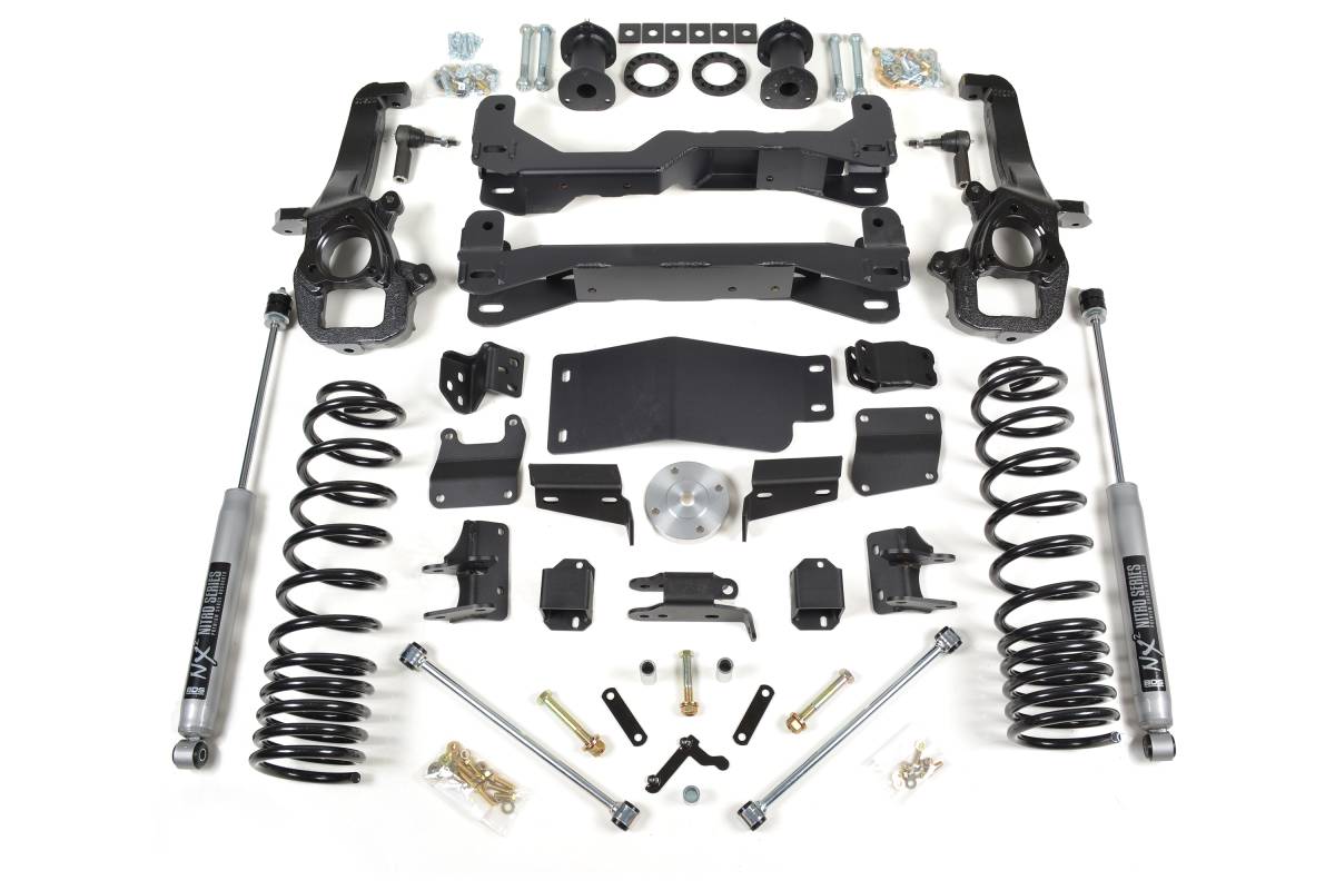 Image of BDS 6" Lift Kit With NX2 Shocks For 2019 Ram 1500 4WD With Large Hub Bore Knuckles