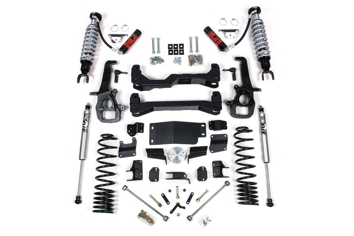 Image of BDS 6" Lift Kit With Fox 2.5 Series Coilovers For 2019 Ram 1500 4WD With Large Hub Bore Knuckles