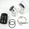 Image of Rudy's Polished Aluminum Cold Side Intercooler Pipe & Boot Kit For 06-10 6.6 Duramax