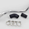 Image of Rudy's Polished Aluminum Hot Side Intercooler Pipe & Boot Kit For 04.5-10 6.6 Duramax
