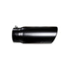 Image of Rudy's 5x6x15 Black Stainless Steel Bolt-On Exhaust Tip