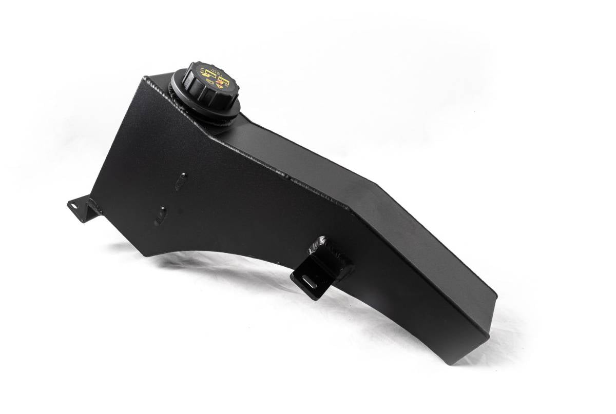 Image of Rudy's Black Aluminum Coolant Reservoir / Degas Bottle For 99.5-03 7.3 Powerstroke