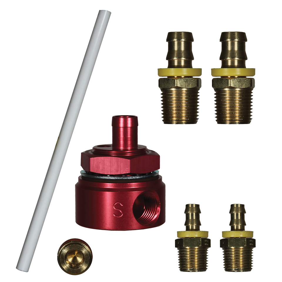 Image of FASS Universal Diesel Fuel 5/8" Suction Tube Kit With Bulkhead Fitting