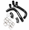 Image of Rudy's Black Intercooler Pipe & Boot Kit w/ High Flow Intake Elbow For 05-07 6.0 Powerstroke