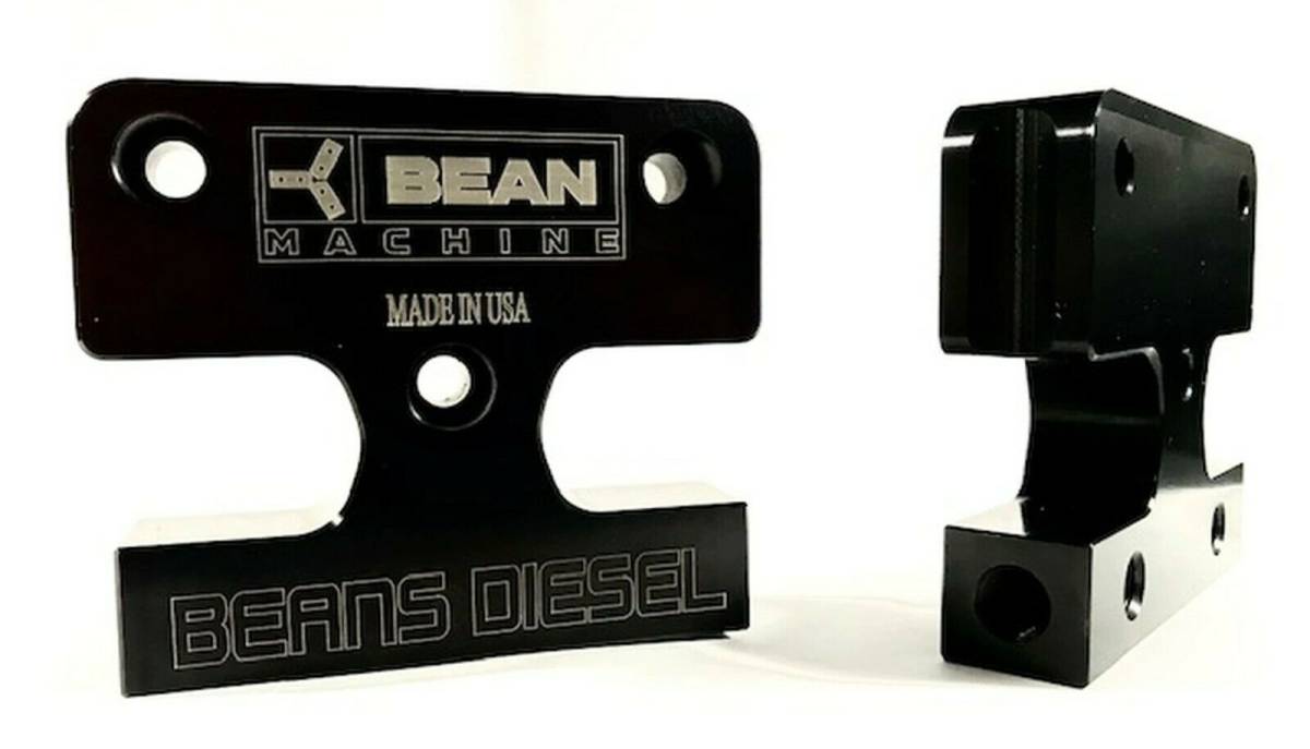 Image of Bean Machine Fuel Bowl Delete Block With Extra Return Ports For 03-09 5.9/6.7 Cummins