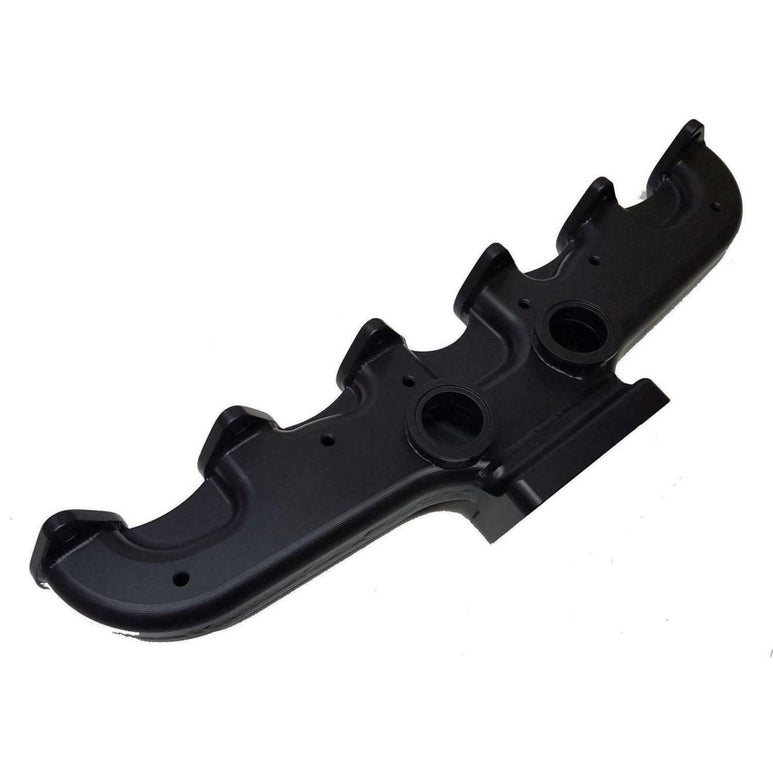 Image of Steed Speed T4 Straight Competition Manifold With Twin Wastegates For 94-98 5.9L Cummins