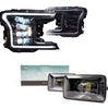 Image of Morimoto XB LED Plug & Play Headlight Assemblies (White DRL) w/ Fog Lights For 17-19 F-150 Raptor / 15-17 F-150