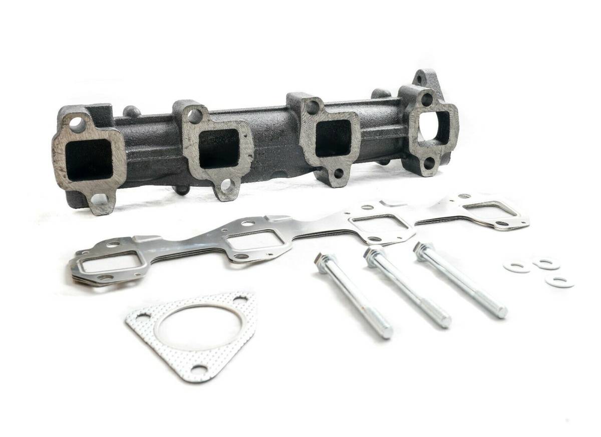 Image of Rudy's Updated Driver Side Exhaust Manifold With Gasket For 01-16 6.6L Duramax